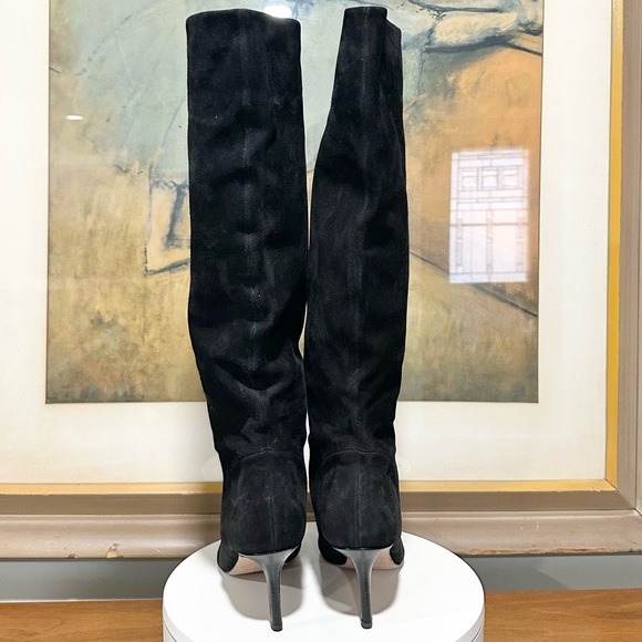 🌹VERONICA BEARD🌹 Lisa Knee High Boot Wide Calf In Black Size: 9M - Picture 6 of 16